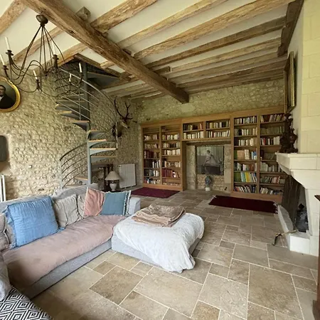 Manoir Xv Et Grange Avec Piscine Chauffee Privee Villa *