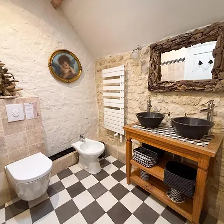 Villa Manoir Xv Et Grange Avec Piscine Chauffee Privee Saint-Ouen-de-la-Cour