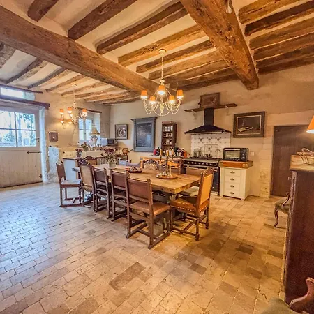 Manoir Xv Et Grange Avec Piscine Chauffee Privee *