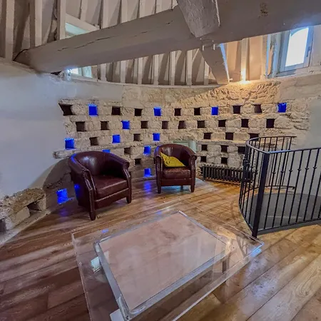 Manoir Xv Et Grange Avec Piscine Chauffee Privee * Saint-Ouen-de-la-Cour
