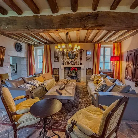 Manoir Xv Et Grange Avec Piscine Chauffee Privee Villa *