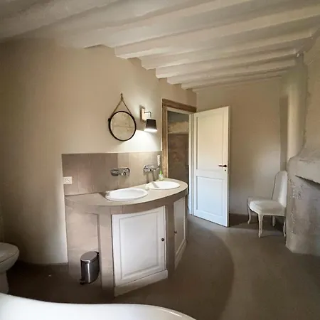 度假居 Manoir Xv Et Grange Avec Piscine Chauffee Privee
