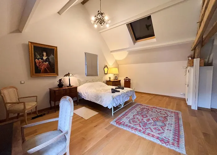 Manoir Xv Et Grange Avec Piscine Chauffée Privée