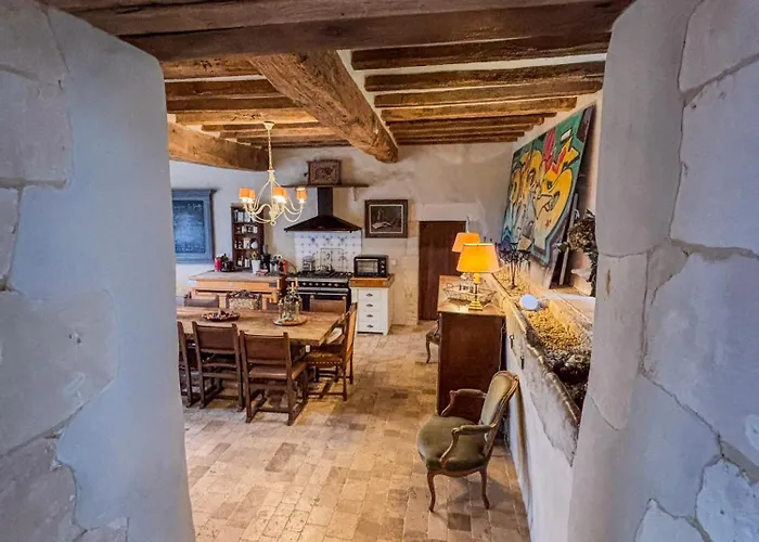 Manoir Xv Et Grange Avec Piscine Chauffée Privée *