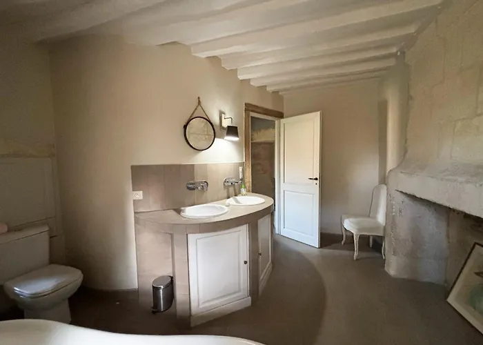 Hébergement de vacances Manoir Xv Et Grange Avec Piscine Chauffée Privée